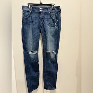 Hudson Dark Blue Denim Jeans